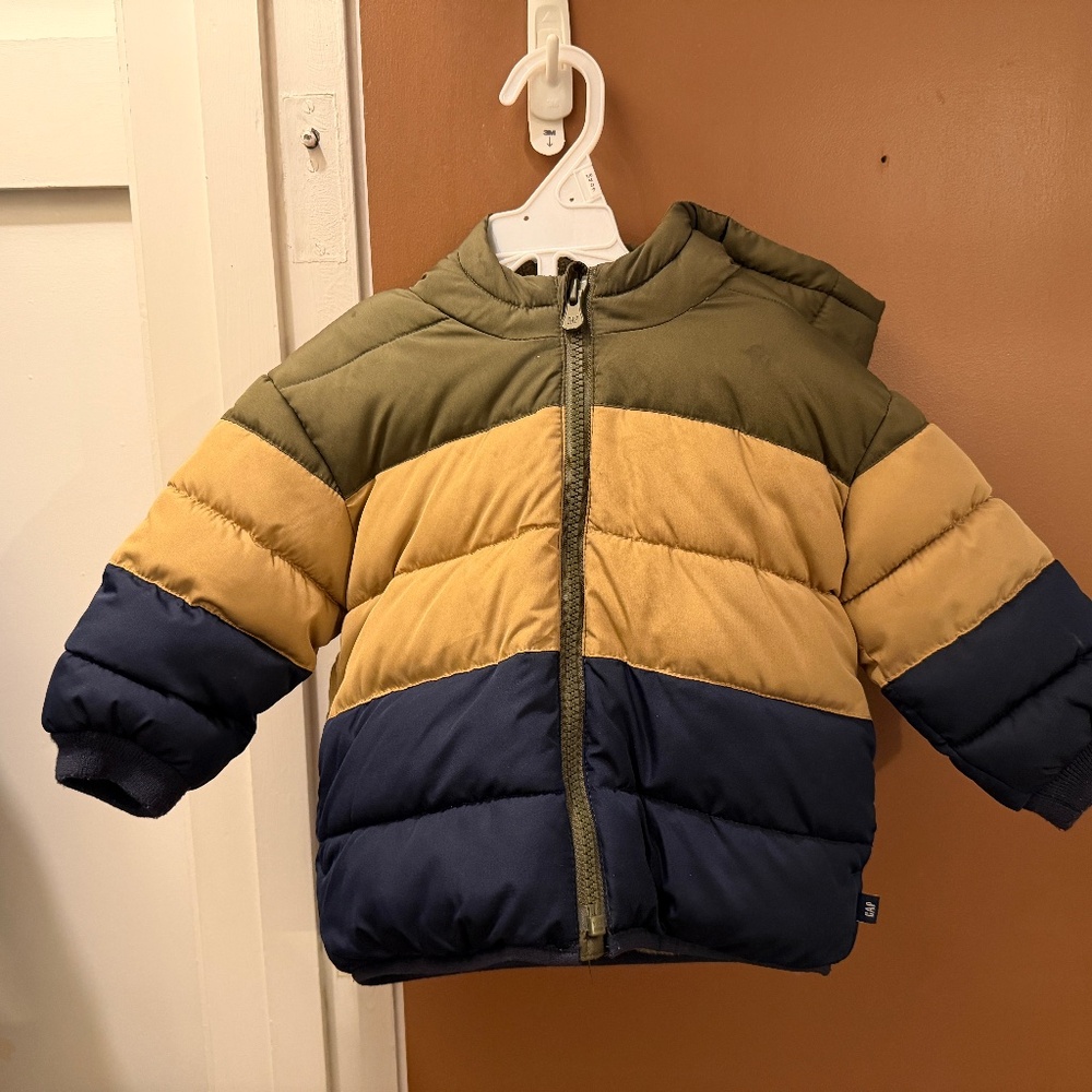 Baby Gap Puffer Jacket With Hood